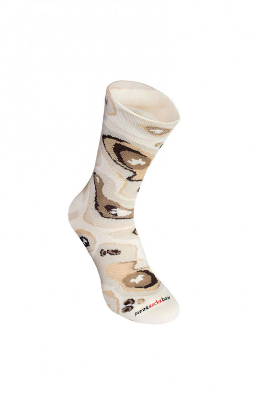Calcetines de colores en caja Pizza 4 pares