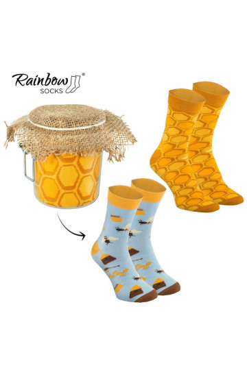 2 pares de calcetines de colores 2