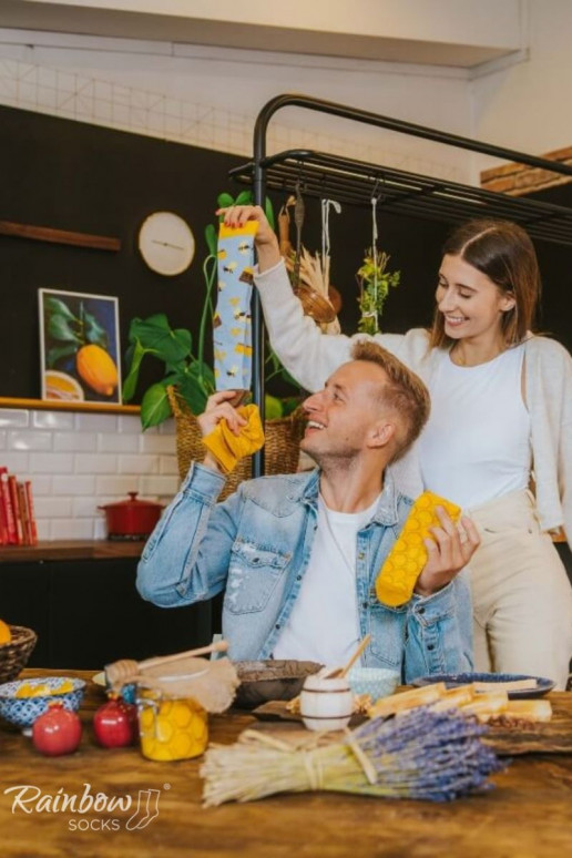 2 pares de calcetines de colores 2 pares de calcetines de colores