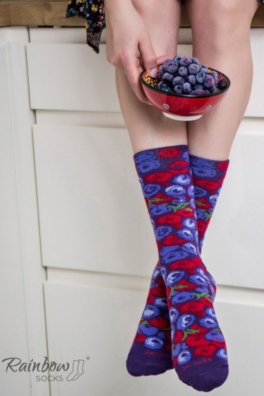 2 pares de calcetines de colores en una caja 2 pares de calcetines de colores en una caja