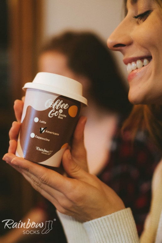 Calcetines de colores en caja Americano 1 par Calcetines de colores en caja Americano 1 par