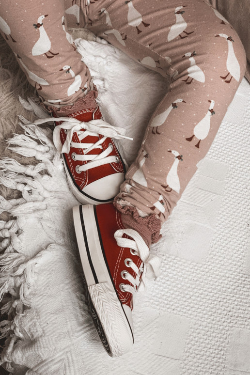 Deportivas infantiles clásicas en color rojo Filemon Deportivas infantiles clásicas en color rojo Filemon