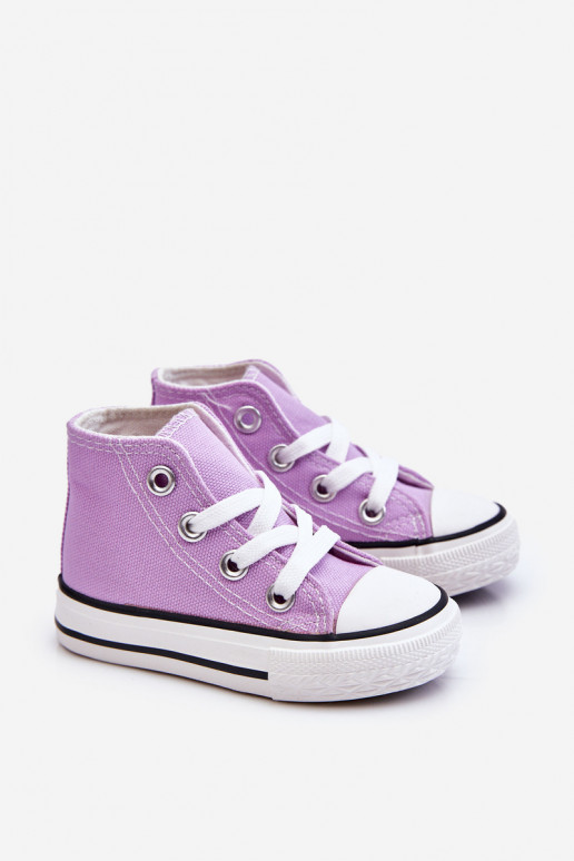 Zapatos infantiles con suela color Morado Filemon