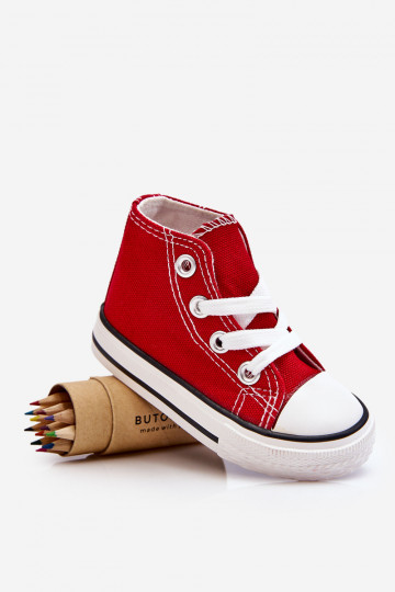 Zapatos infantiles con suela color Rojo Filemon 2