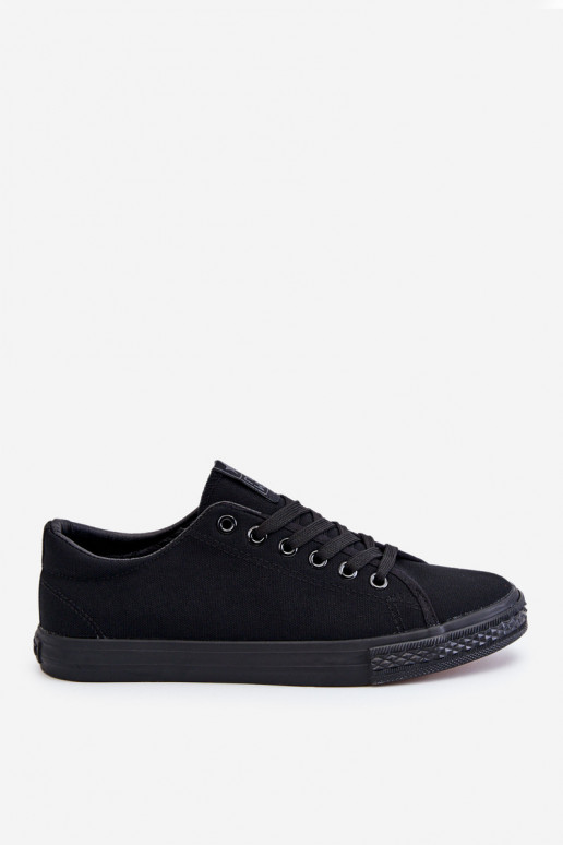 Zapato casual con tiras modelo Classic en color negro Eleya