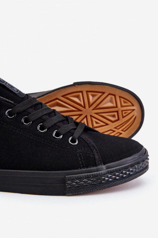 Zapato casual con tiras modelo Classic en color negro Eleya
