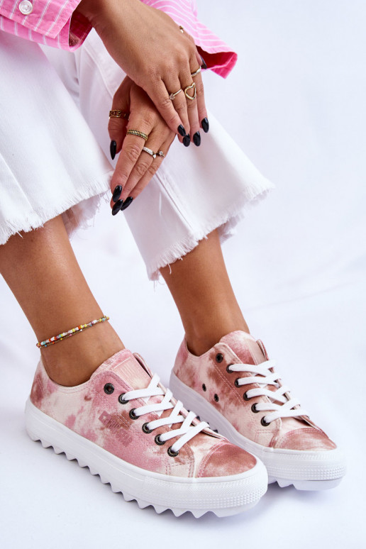 Deportivas suela plana Big Star LL274044 color rosa-beige Deportivas suela plana Big Star LL274044 color rosa-beige