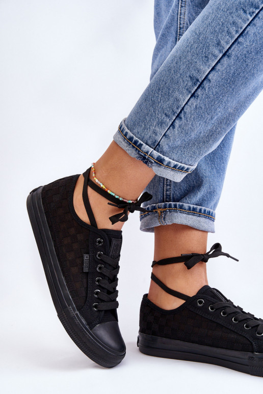 Zapato plano modelo clásico Big Star LL274072 color negro