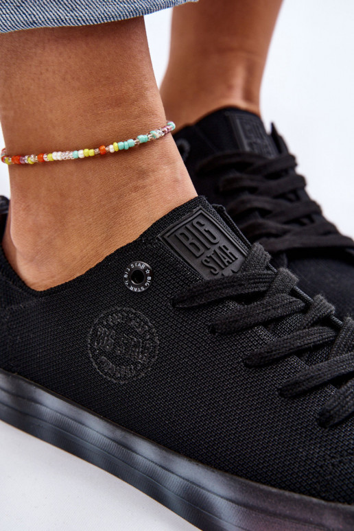 Zapatos de mujer con plataforma de colores Big Star LL274239 negro Zapatos de mujer con plataforma de colores Big Star LL274239 negro