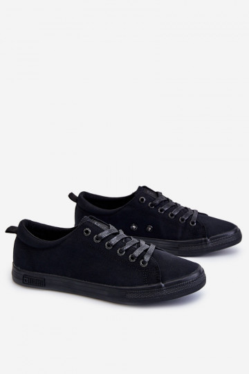 zapatillas suela plana Big Star LL274057 negro 2