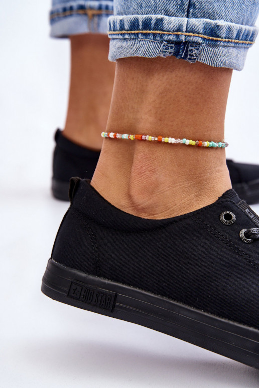 zapatillas suela plana Big Star LL274057 negro zapatillas suela plana Big Star LL274057 negro