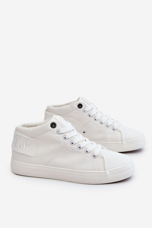 Zapatillas ocio modelo clásico con suela Big Star LL274002 color blanco