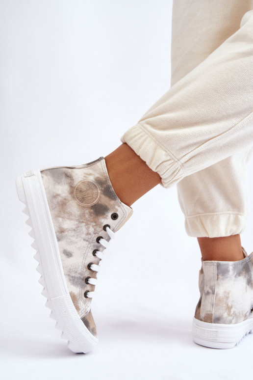 Zapatos de ocio Big Star LL274047 Color blanco-verde