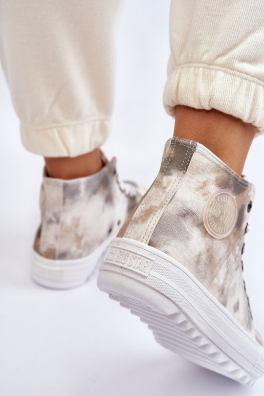 Zapatos de ocio Big Star LL274047 Color blanco-verde