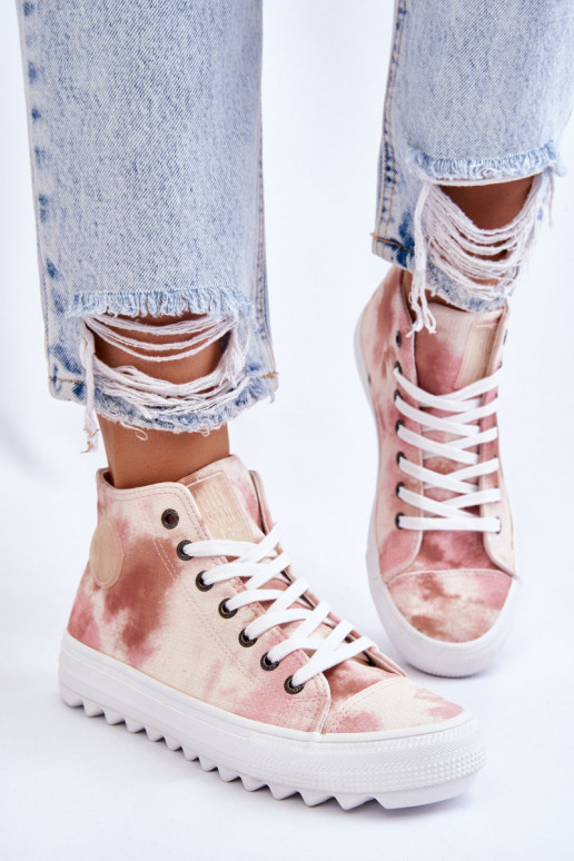 Zapatos casual Big Star LL274048 beige-rosa