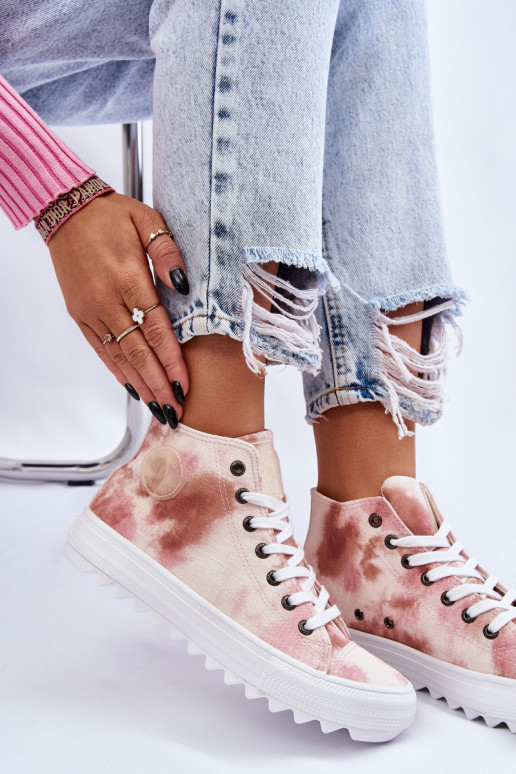 Zapatos casual Big Star LL274048 beige-rosa