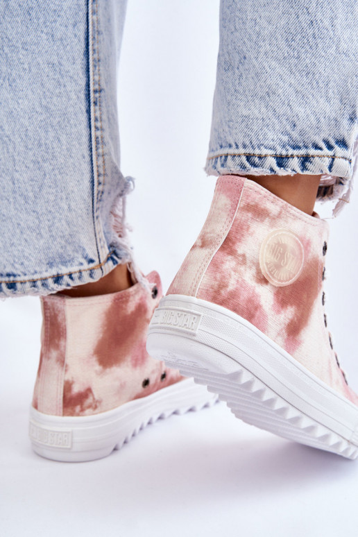 Zapatos casual Big Star LL274048 beige-rosa