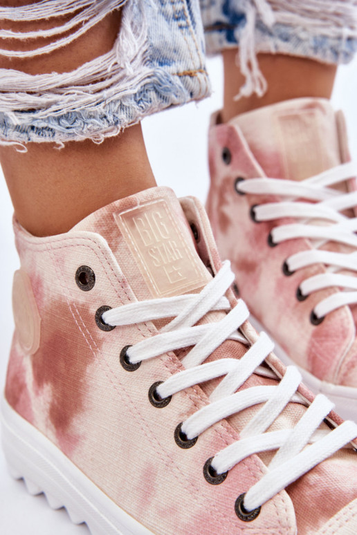 Zapatos casual Big Star LL274048 beige-rosa