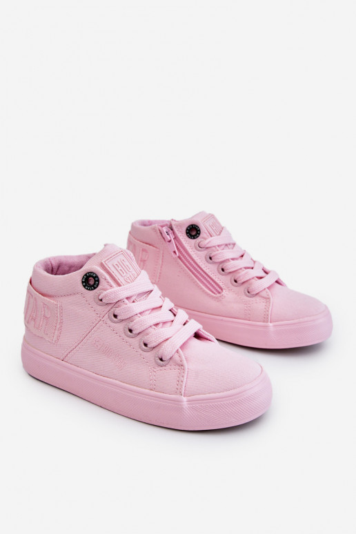 Zapatos de ocio infantiles con bota modelo clásico Big Star LL374003 color rosa