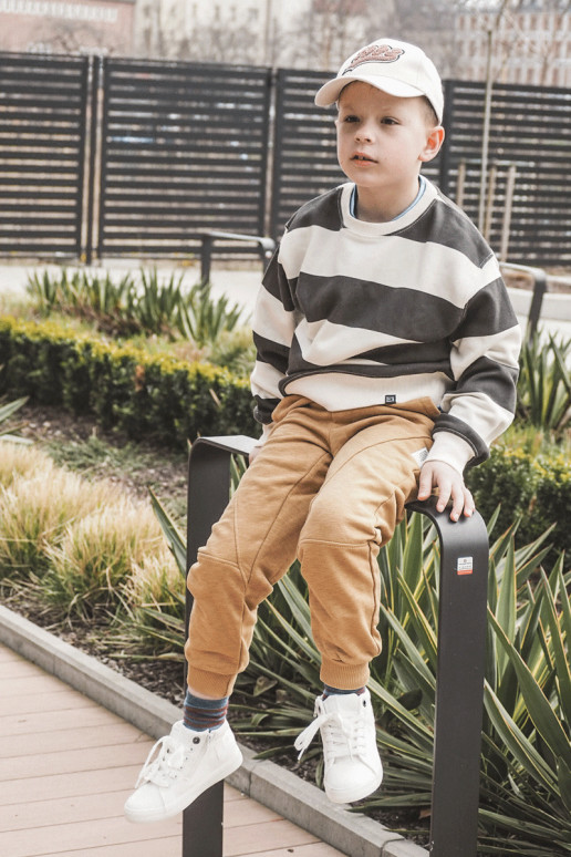 Zapatos de ocio infantil modelo clásico con suela Big Star LL374002 color blanco