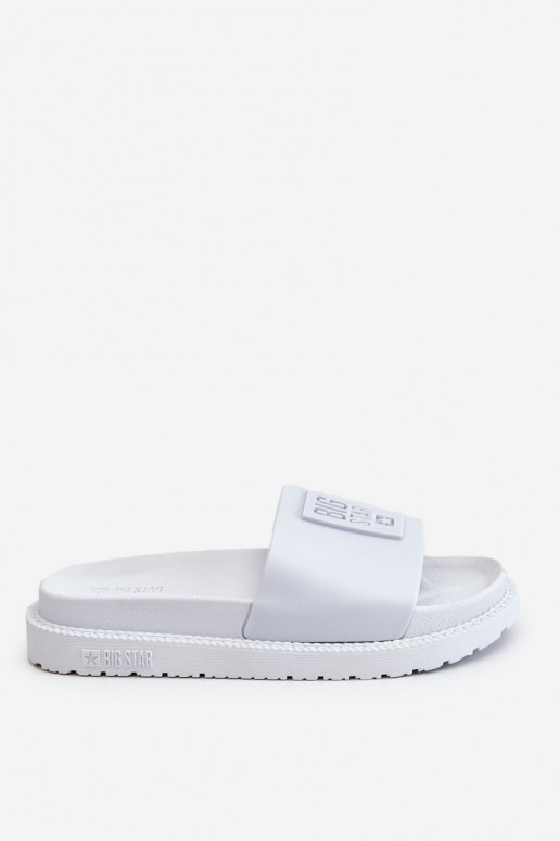 Pantuflas Big Star LL274428 blanco