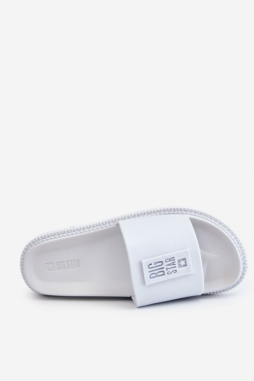 Pantuflas Big Star LL274428 blanco