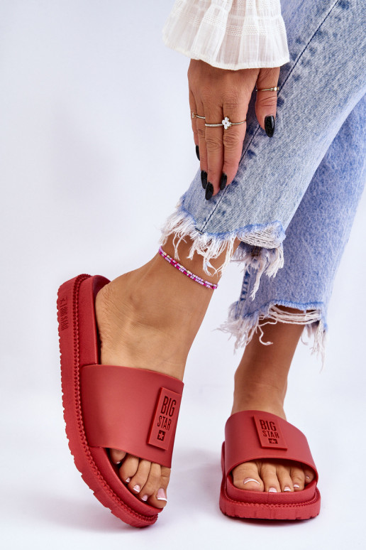 Zapatillas Big Star LL274430 rojo