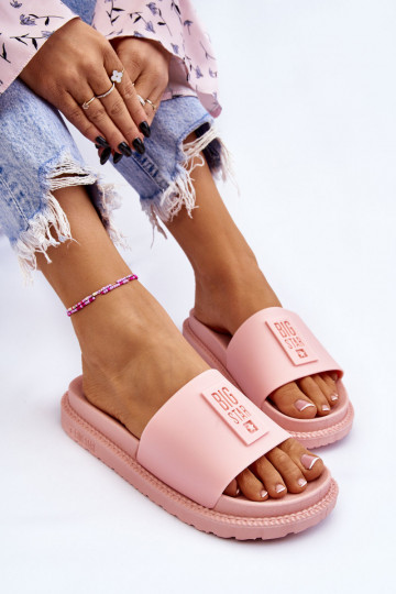 Pantuflas Big Star LL274425 Tono rosa claro
