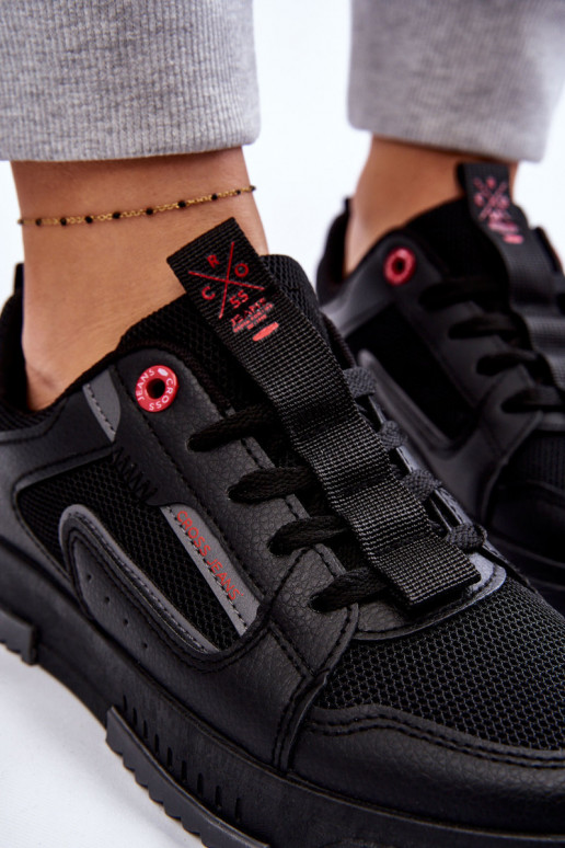 Zapatillas modelo zapatos Cross Jeans LL2R4012C color negro Zapatillas modelo zapatos Cross Jeans LL2R4012C color negro