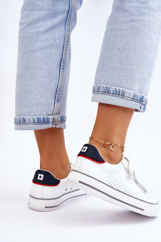 Zapatillas con cierres adhesivos Big Star LL274A207 color blanco