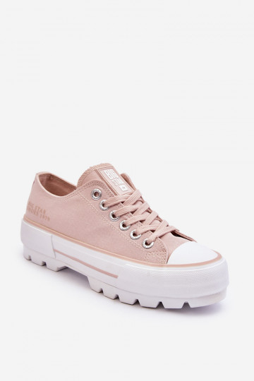 zapatos casual con plataforma Big Star LL274151 Nude