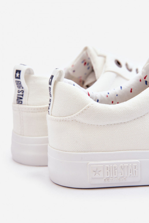 zapatos casual Big Star KK174001 color blanco