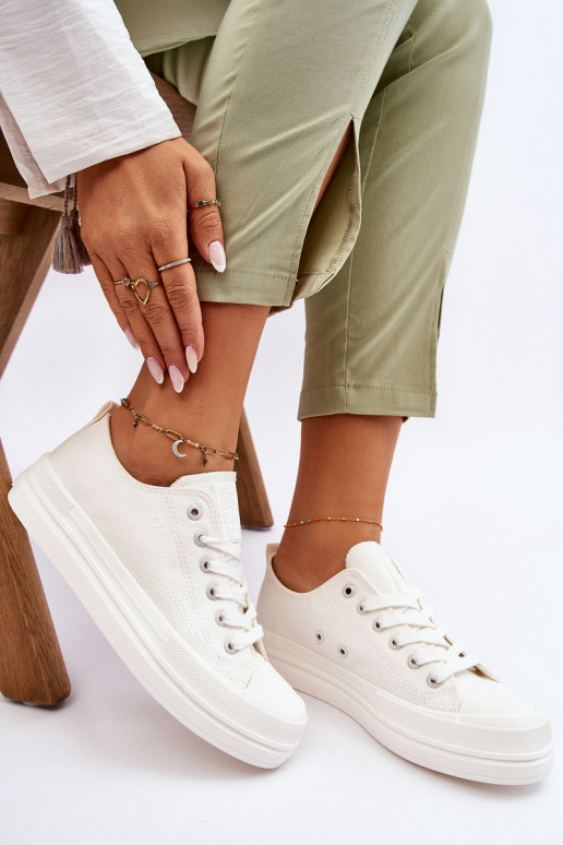 Zapatillas con cordones Big Star LL274968 color blanco