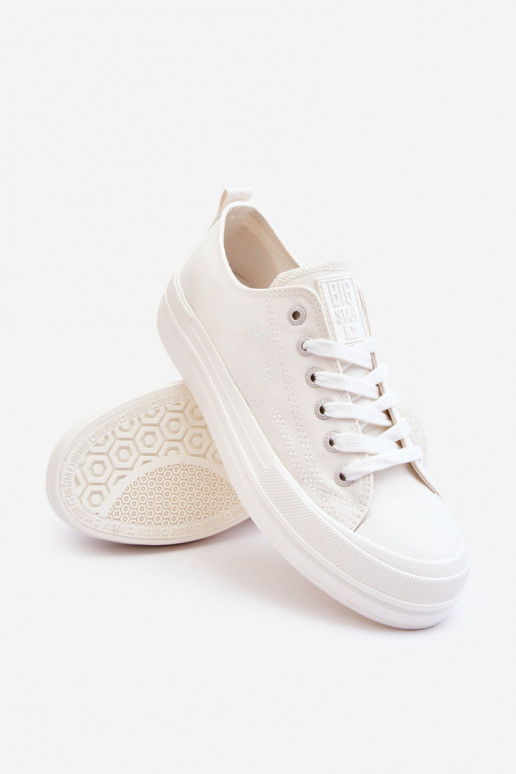 Zapatillas con cordones Big Star LL274968 color blanco