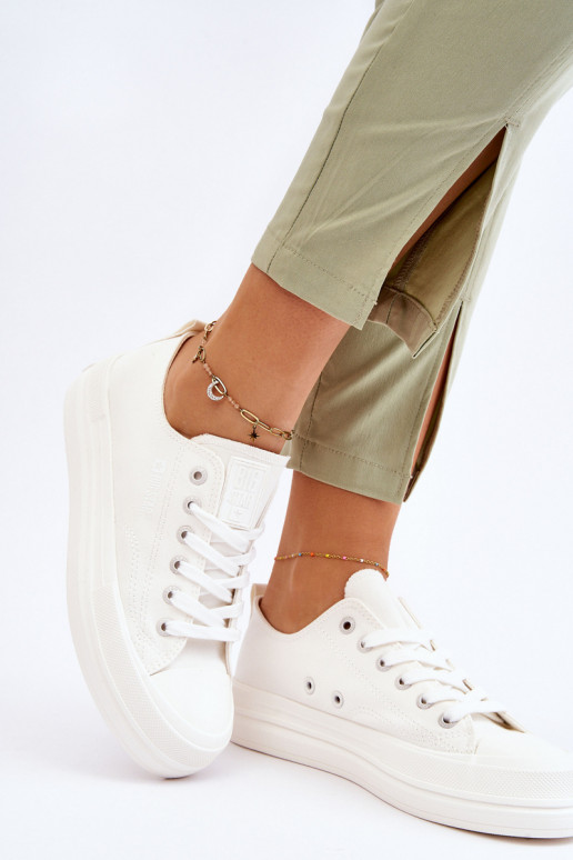 Zapatillas con cordones Big Star LL274968 color blanco