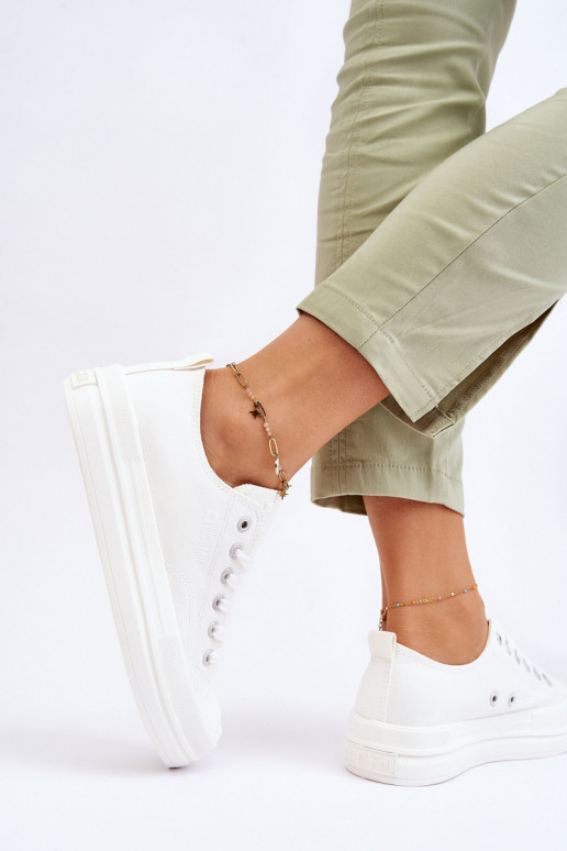 Zapatillas con cordones Big Star LL274968 color blanco