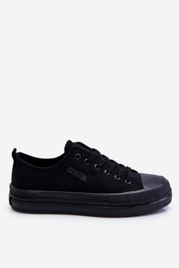 Zapatillas con cordones Big Star LL274967 color negro 2