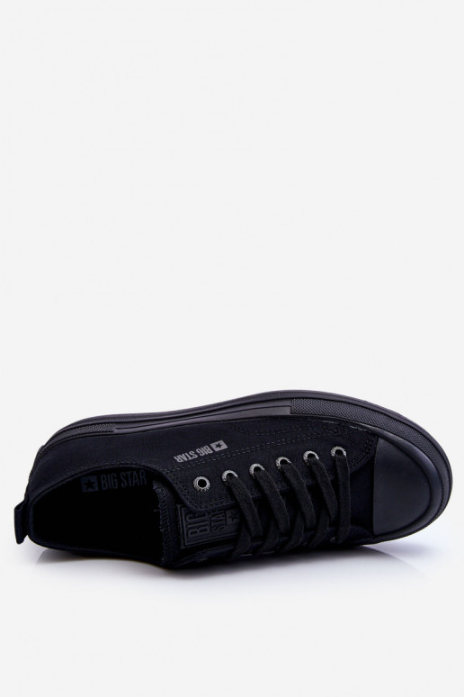 Zapatillas con cordones Big Star LL274967 color negro