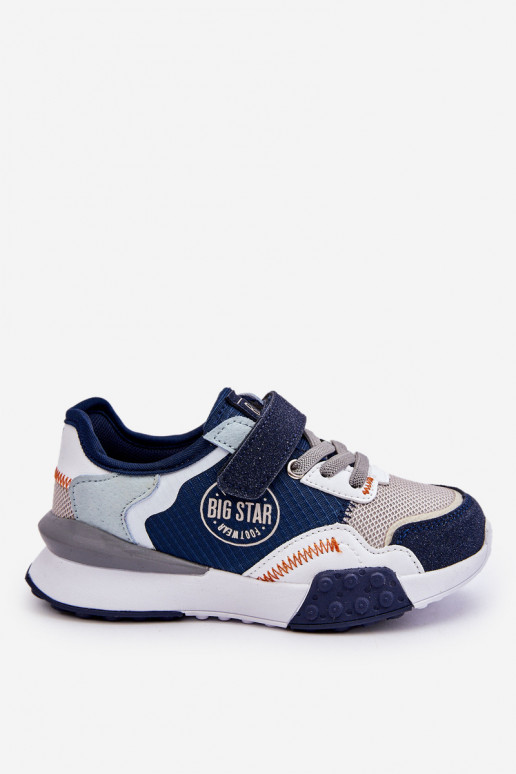 Zapatillas Infantiles modelo zapatos Memory Foam System Big Star LL374225 azul oscuro