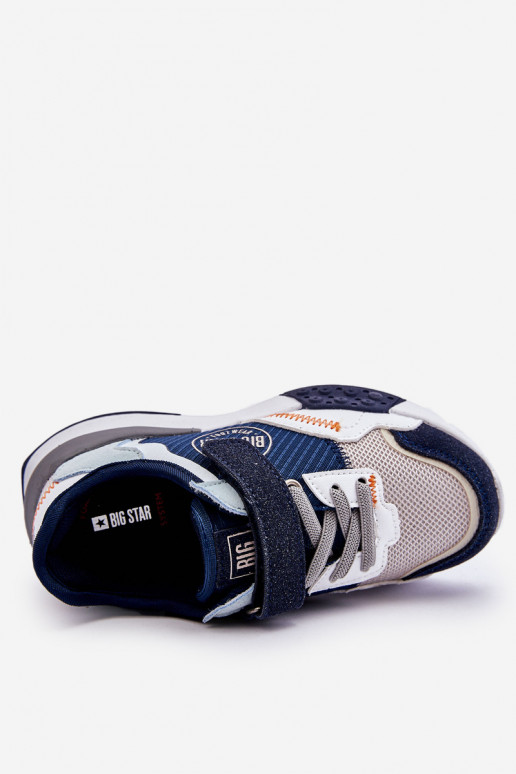 Zapatillas Infantiles modelo zapatos Memory Foam System Big Star LL374225 azul oscuro