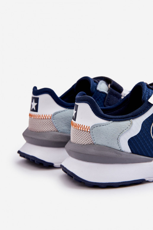 Zapatillas Infantiles modelo zapatos Memory Foam System Big Star LL374225 azul oscuro