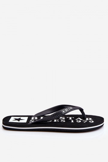 Pantuflas ligeras Big Star LL174444 negro