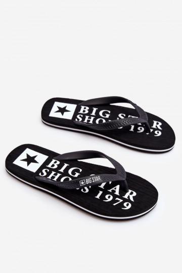 Pantuflas ligeras Big Star LL174444 negro 2