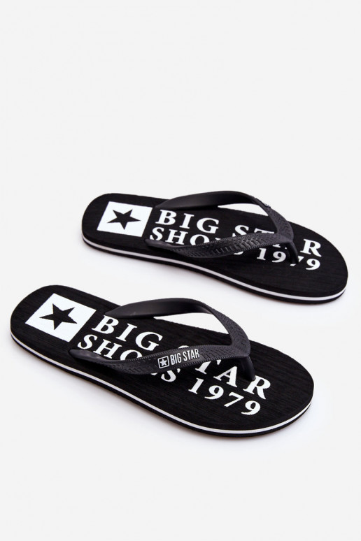 Pantuflas ligeras Big Star LL174444 negro