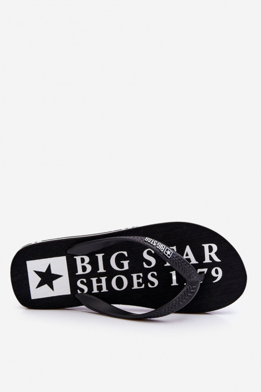 Pantuflas ligeras Big Star LL174444 negro