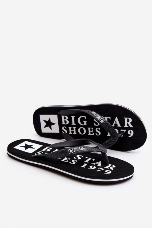 Pantuflas ligeras Big Star LL174444 negro