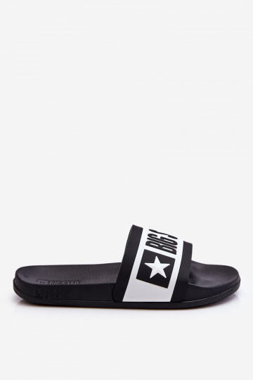 Pantuflas modelo clásico Big Star LL274739 color negro