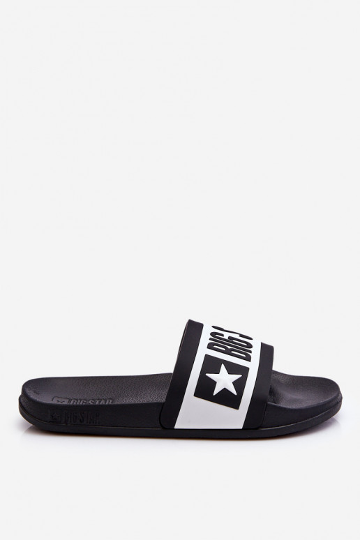 Pantuflas modelo clásico Big Star LL274739 color negro