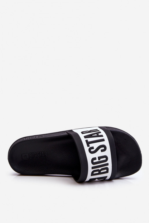 Pantuflas modelo clásico Big Star LL274739 color negro