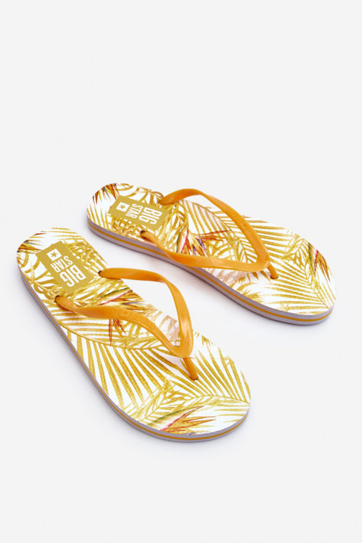 Zapatillas de moda Big Star LL274819 amarillo